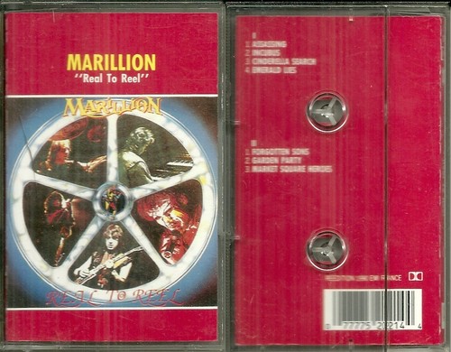 Audio marillion real to - k7,