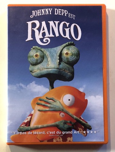 Dvd film animation - dvd, rango