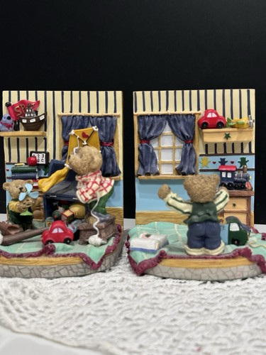 Vintage teddy bear kids room - vintage,