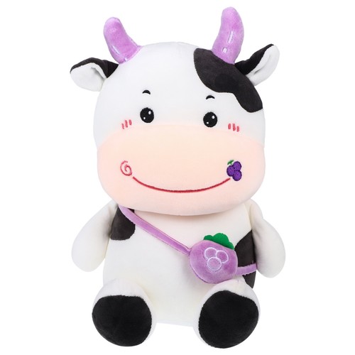 1pc peluche vache poupée - ,