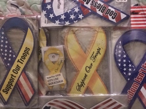 Pieces support our troops - our,
