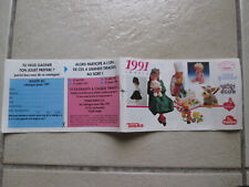 VINTAGE CATALOGUE JOUETS 1991 TONKA TINNIE BISOUNOURS PLAYDOH POOCH BEBE