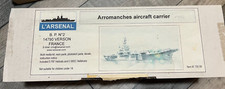 1/700 rare and OOP l'arsenal  Porte avions Arromanches marine nationale france