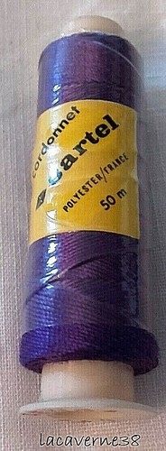 Bobine fil cordonnet sartel - de,