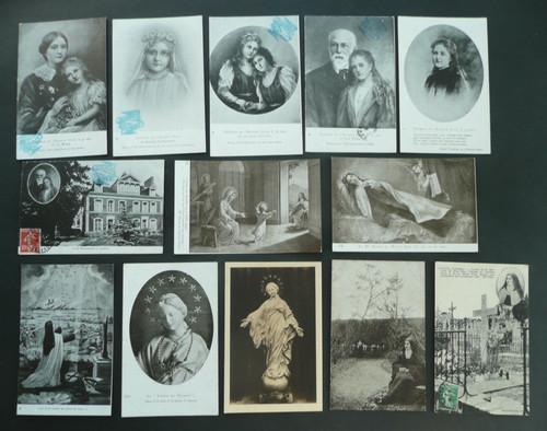 Lot cartes postales - 23,
