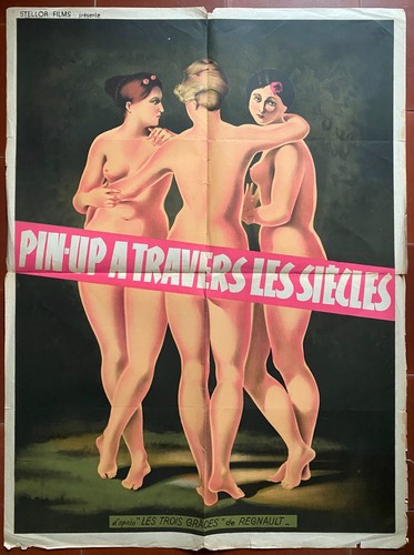 Affiche pin travers - pin-up, les