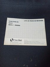 Livret Piece Iseki Shindaiwa