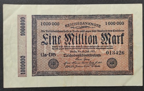 Billet allemagne 1 million - :,