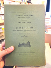 Atys et Osiris. Etude de