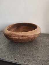 Coupe A Fruits / Saladier En Bois. Artisanal