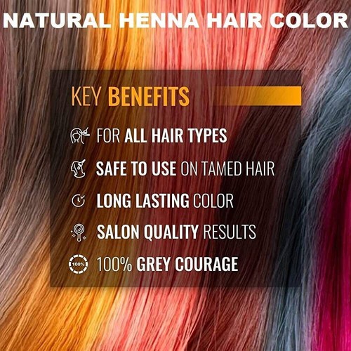 Poudre coloration cheveux - de,