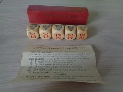 Jeu des poker as - des,