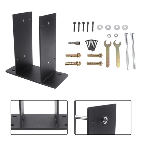 Support base poteau en - base, de