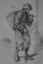 GAVARNI Lithographie originale