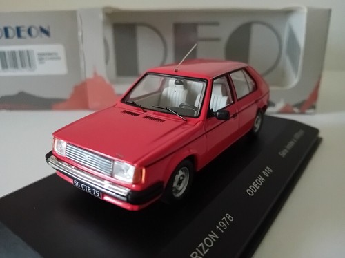 Simca horizon 1978 red - horizon, odeon