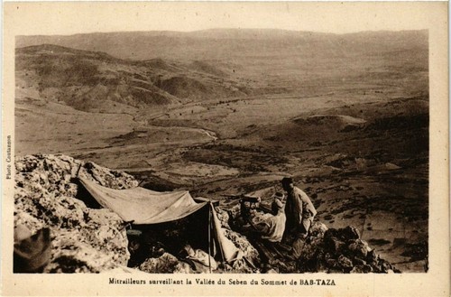 Cpa maroc mitrailleurs - cpa, ak