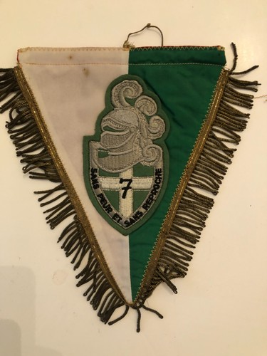 Ancien fanion militaire - ancien,
