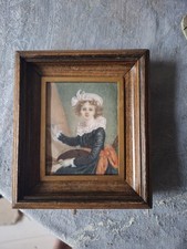 Portait Femme 19e Superbe