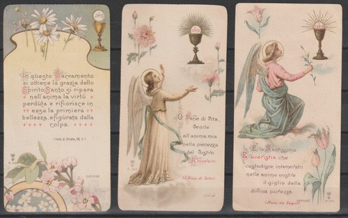 Trois santini époque début - trois, d'Époque