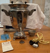 Vintage Metal Urn Coffee