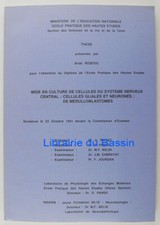 Mise en culture de cellules du