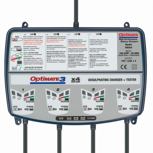 Optimate quad bank chargeur - 3,