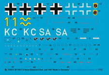 Peddinghaus-Decals 1/72 3031 Bf 109 f-2 Hans Ekkehard Bob, Juillet 1941
