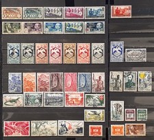 AEF AFRIQUE EQUATORIALE FRANCAISE  45 timbres différents neufs* et oblitérés