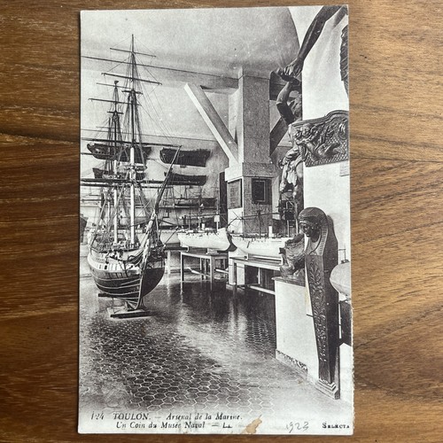 Cpa toulon musée naval - -,