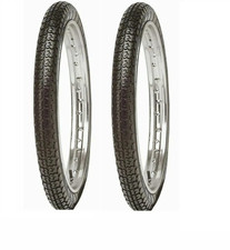 Paire De Pneus De Cyclomoteur
