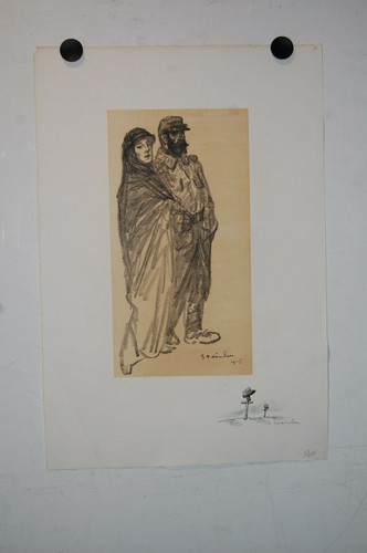 Lithographie steinlen - t.a.,
