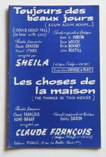 Partition sheet music SHEILA 