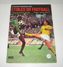 ALBUM AGE ETOILES du FOOTBALL 1970-71 FRANCE GIRESSE ROOKIE OL ASSE  type PANINI