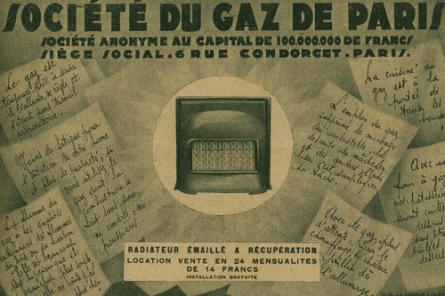 Publicité ancienne radiateur
