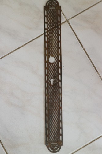 Ancienne grande plaque - grande, de
