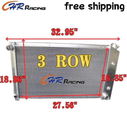 Aluminum radiator for pontiac - for,