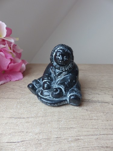 Vintage sculpture inuit - vintage,