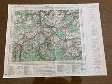 carte IGN GIVET 1978 GIVET