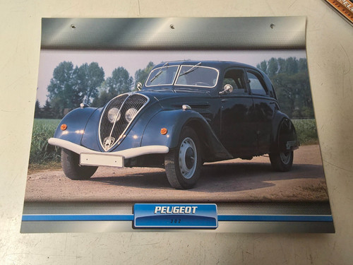 Carte fiche voiture - carte,