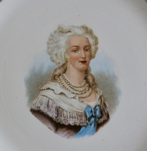 Marie antoinette assiette - antoinette,,
