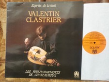 CLASTRIER: Esprits de la nuit & pieces   hurdy-gurdy vielle à roue Komives LP