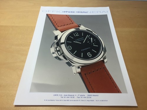 Press kit officine panerai - press,