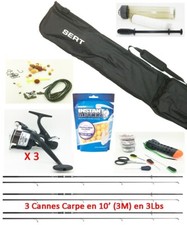 Pack complet Carpe batterie, 3