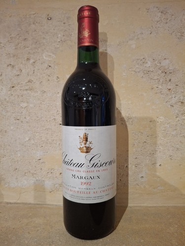 Château giscours 1992 3ème - giscours,