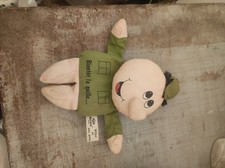 peluche vintage "bientôt la