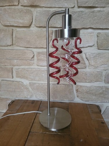 Lampe pampilles transparent - pampilles,