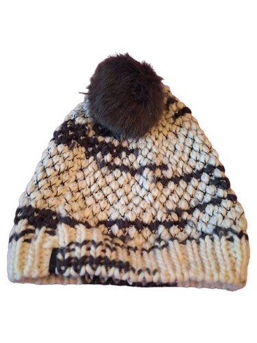 Barts bonnet femme beige noir - barts,