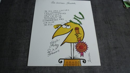 Affiche les devises shadok - ,