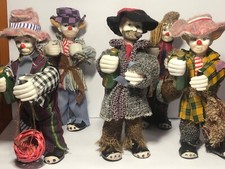 clown figurine clown vintage