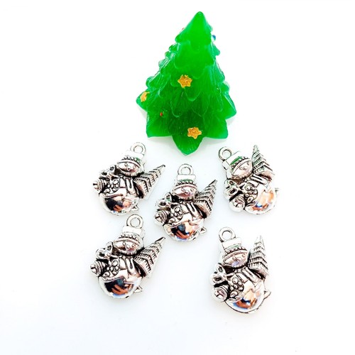 Pendentifs bonhomme neige - de,